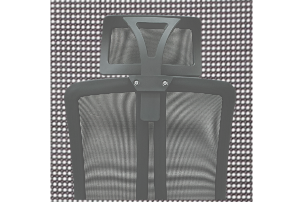 Fotel biurowy K25 WORKREST  CZARNY