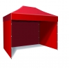 Namiot handlowy ekspresowy 3x4.5 TYTAN - Czerwony