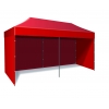 Namiot handlowy ekspresowy 3x6 TYTAN - Czerwony