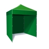 Namiot handlowy ekspresowy 3x3 TYTAN - Zielony