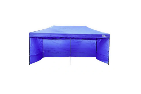 Namiot handlowy ekspresowy 3x6 TYTAN - Niebieski